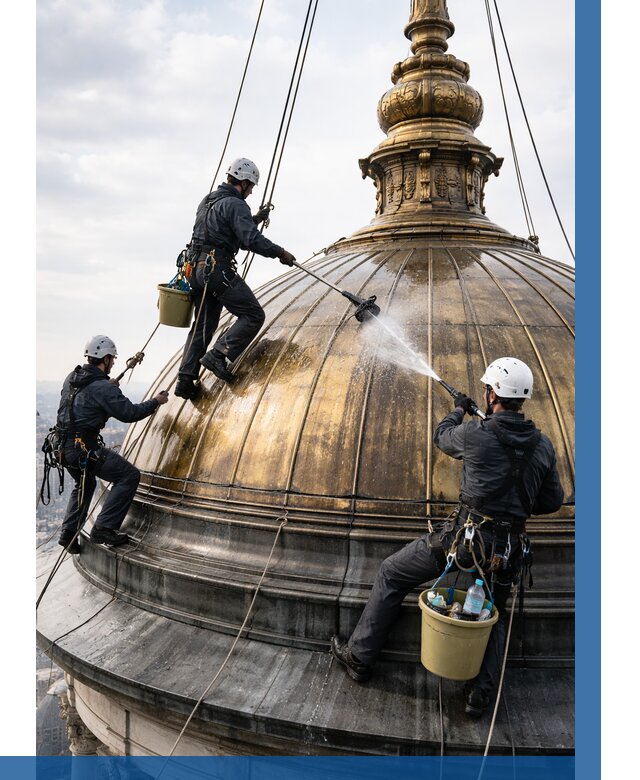 Мойка куполов и шпилей в Кореновске от 8291 р. - заказать | ВЫСОТНИК-Кнв