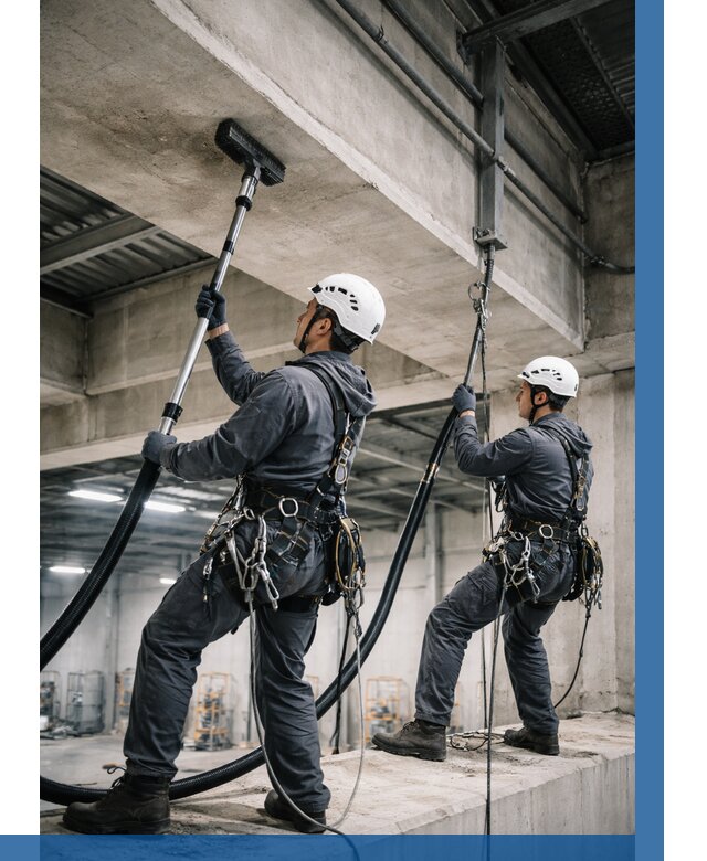 Обеспыливание потолочных конструкций в Кореновске от 259 р. |ВЫСОТНИК-Кнв