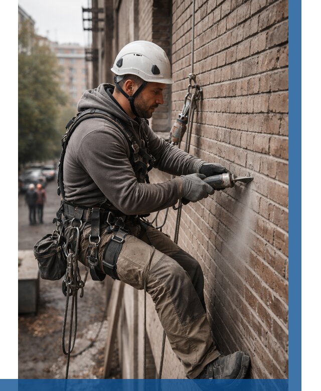 Расшивка кирпичных швов в Кореновске от 622 р. | ВЫСОТНИК-Кнв