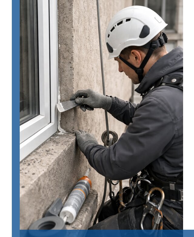 Герметизация монтажных швов окон в Кореновске с гарантией качества