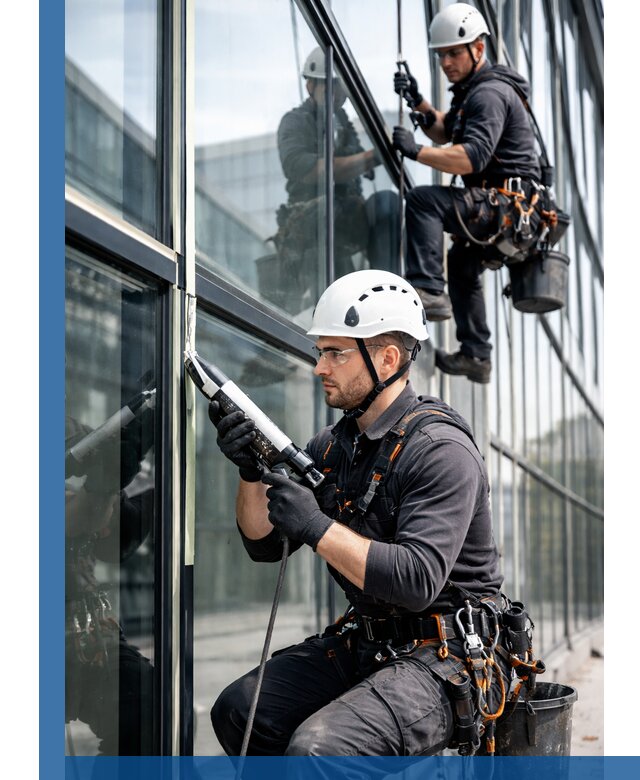 Герметизация витражных швов в Кореновске для зданий и фасадов