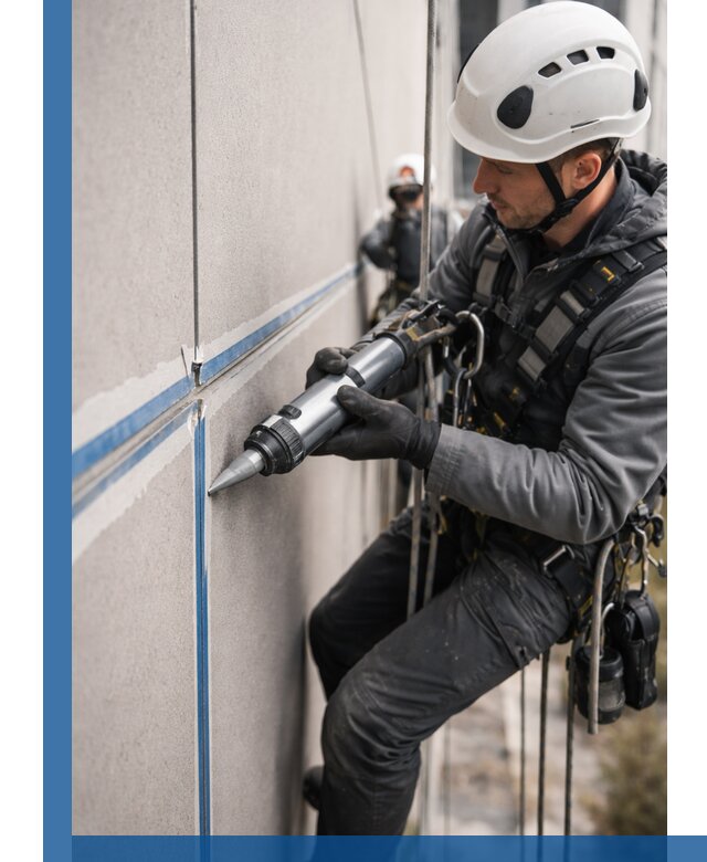 Герметизация стыков фасадных панелей в Кореновске качественно и быстро