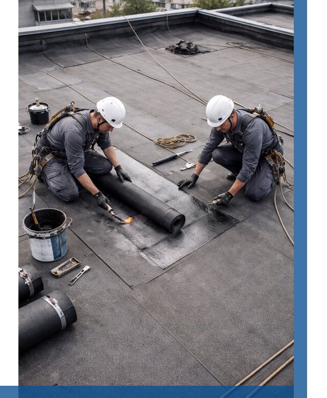 Ремонт мягкой кровли под ключ в Кореновске от 725 р. | ВЫСОТНИК-Кнв