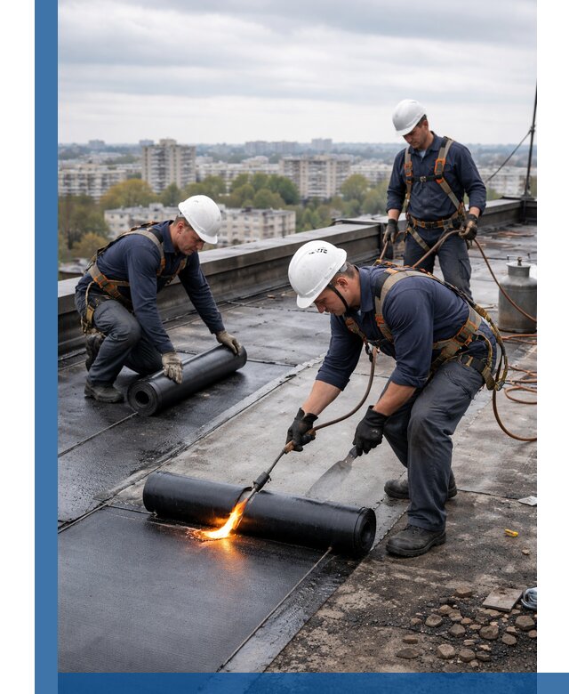 Ремонт наплавляемой кровли в Кореновске качественно и надежно