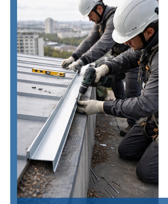 Монтаж капельника на кровле в Кореновске с гарантией качества