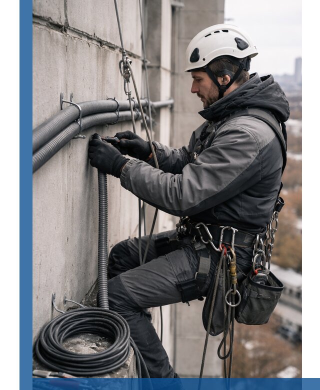 Профессиональный монтаж гофры для кабеля в Кореновске с гарантией