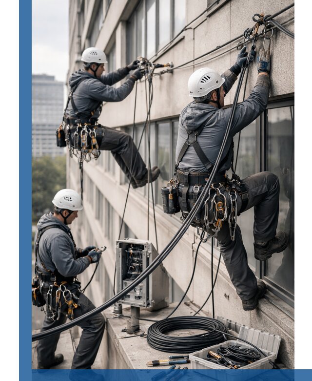 Прокладка оптоволоконного кабеля в Кореновске под ключ с тестированием