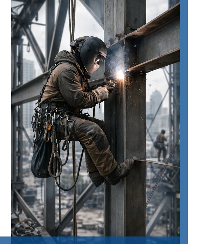 Высотные сварочные работы в Кореновске от 3627 р. | ВЫСОТНИК-Кнв