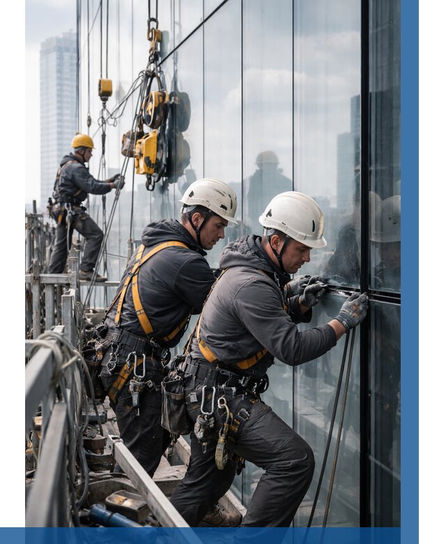 Структурное остекление фасадов в Кореновске от 9846 р. | ВЫСОТНИК-Кнв