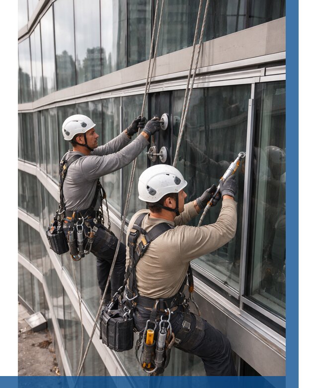 Радиусное остекление фасада в Кореновске от 12437 р. | ВЫСОТНИК-Кнв