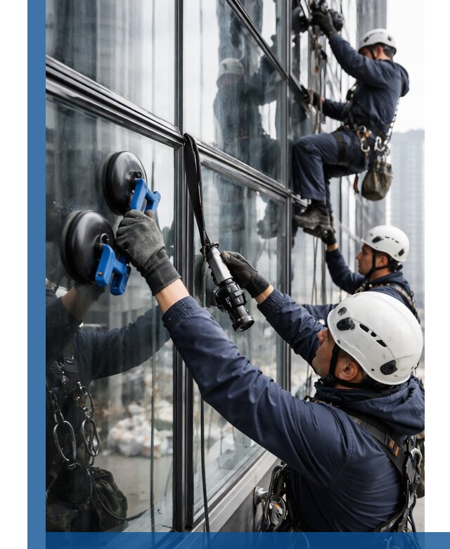 Радиусное остекление фасадов под ключ в Кореновске с гарантиями