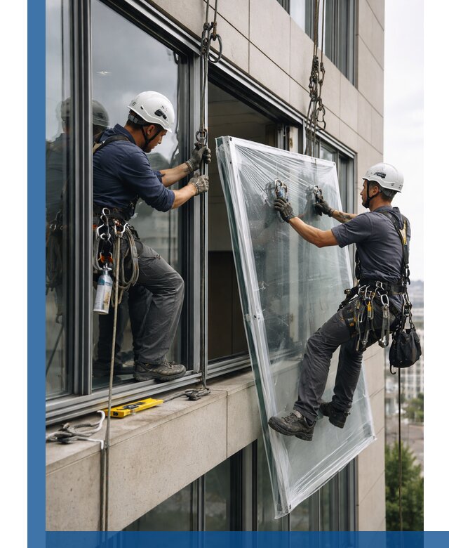 Профессиональная замена стекла в витраже в Кореновске с гарантией