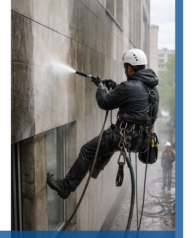 Гидроструйная очистка поверхностей в Кореновске от 881 р. | ВЫСОТНИК-Кнв