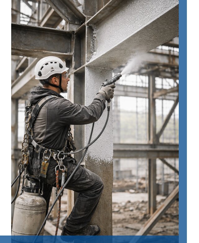 Огнезащита металлоконструкций от 777 р. | ВЫСОТНИК-Кнв в Кореновске