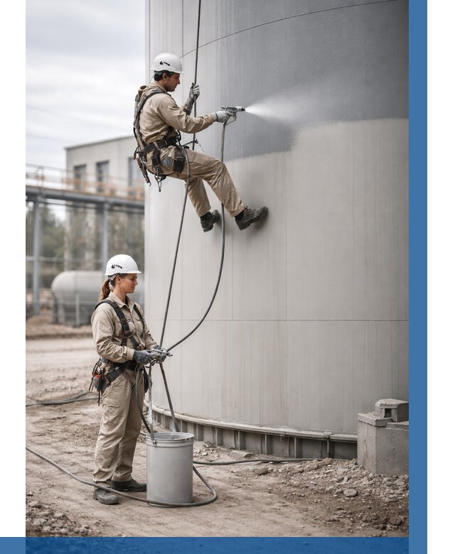 Покраска резервуаров в Кореновске от 1244 р. | ВЫСОТНИК-Кнв — заказать