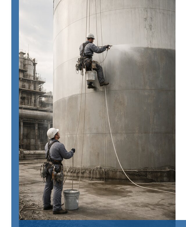 Покраска стальных резервуаров и емкостей в Кореновске профессионально