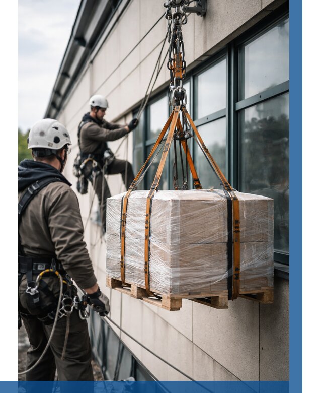 Подъем груза на высоту в Кореновске от 3109 р. | ВЫСОТНИК-Кнв