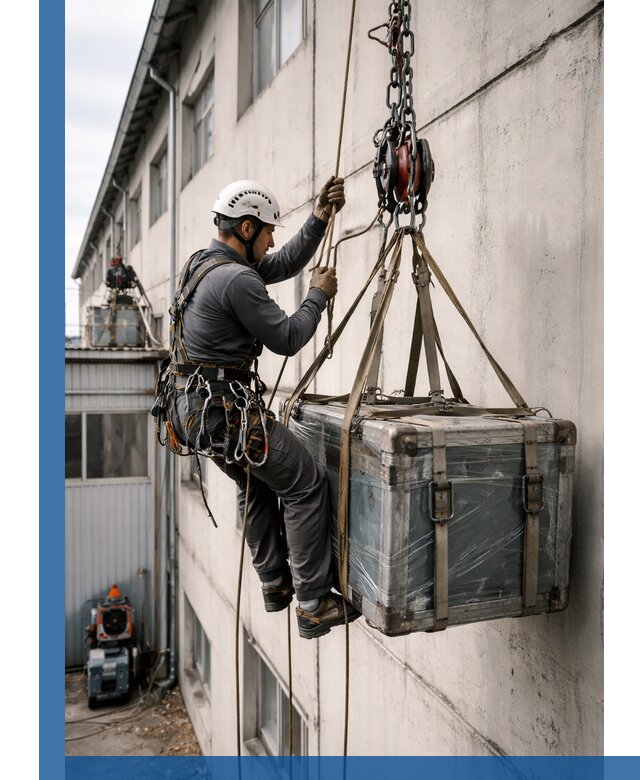 Подъем грузов на высоту в Кореновске для промышленных объектов