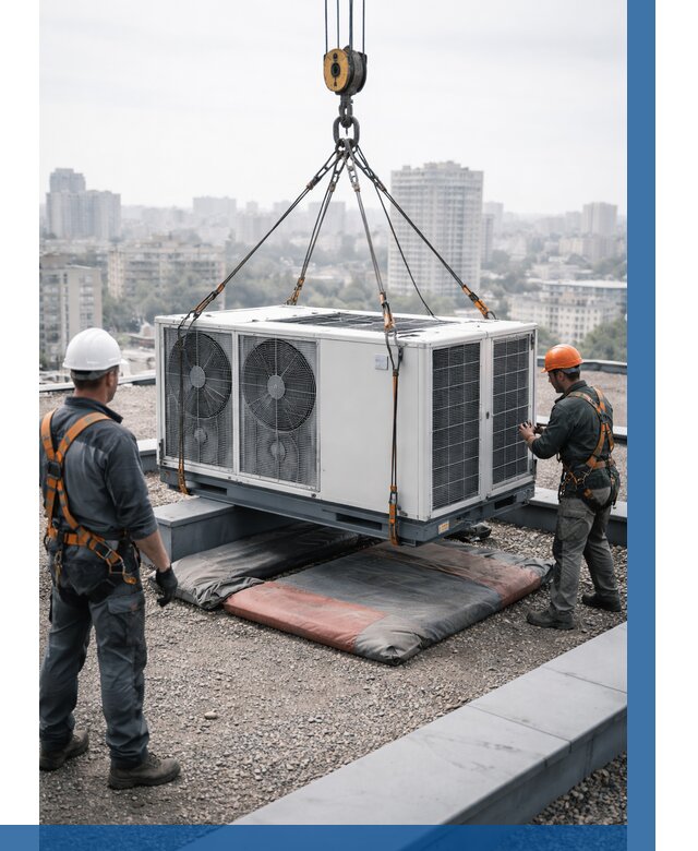 Подъем груза на крышу в Кореновске от 5182 р. | ВЫСОТНИК-Кнв заказать