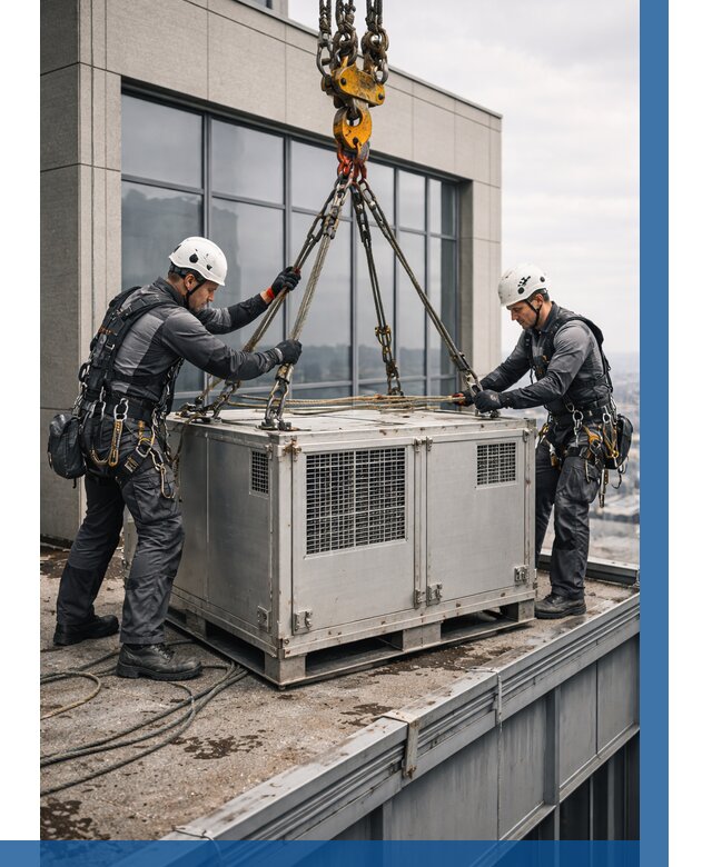 Такелажные работы на высоте в Кореновске от 8291 р. | ВЫСОТНИК-Кнв