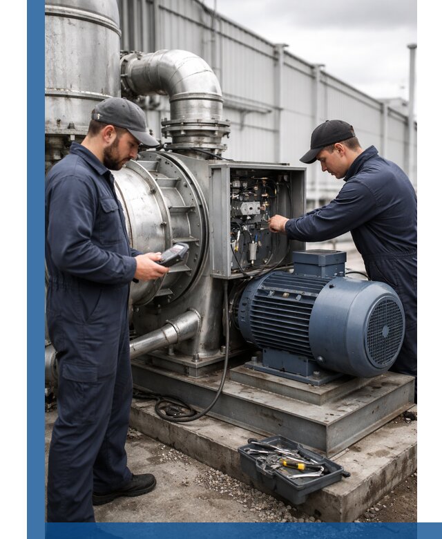 Техническое обслуживание промышленного оборудования в Кореновске