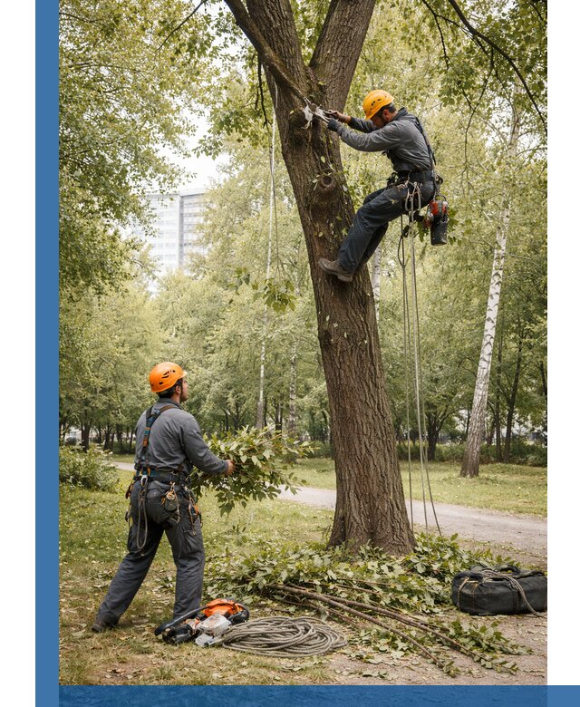 Санитарная обрезка деревьев в Кореновске, профессионально и безопасно