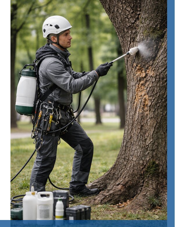 Обработка деревьев от вредителей в Кореновске от 4664 р. | ВЫСОТНИК-Кнв